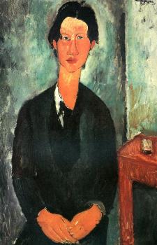 阿米地奧 莫迪裡阿尼 Portrait of Chaim Soutine